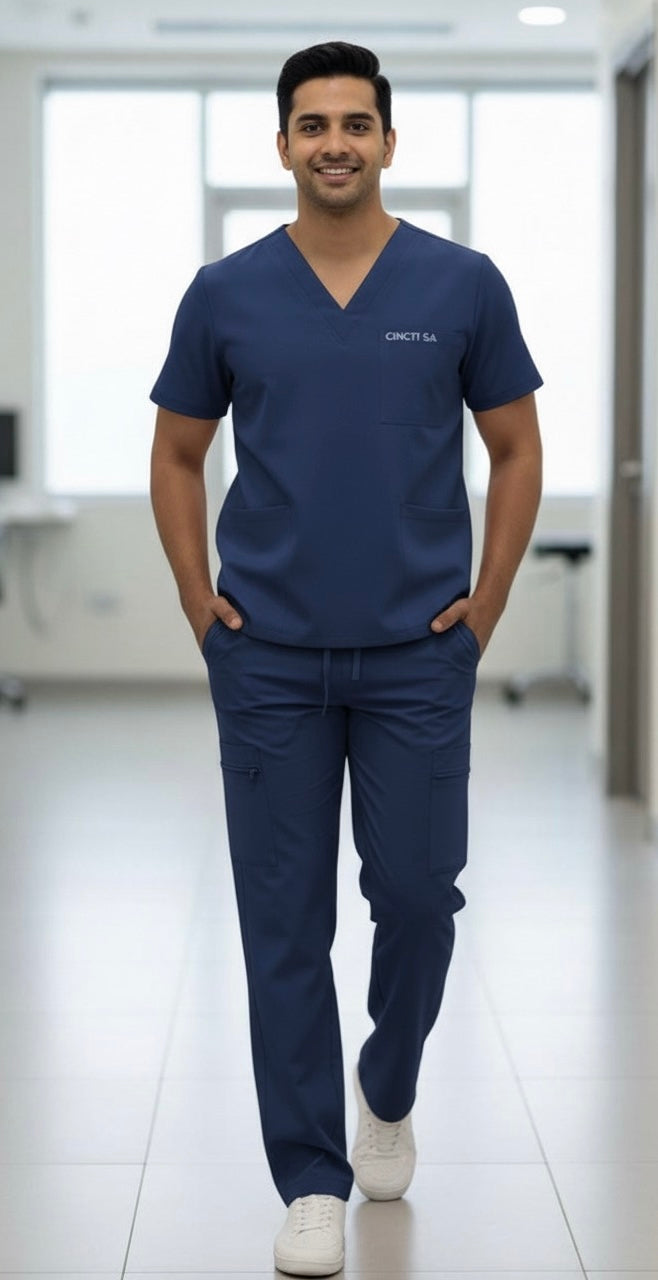 Signature CHICITSA Scrub Set- MEN- 9 Pockets- Free Customization